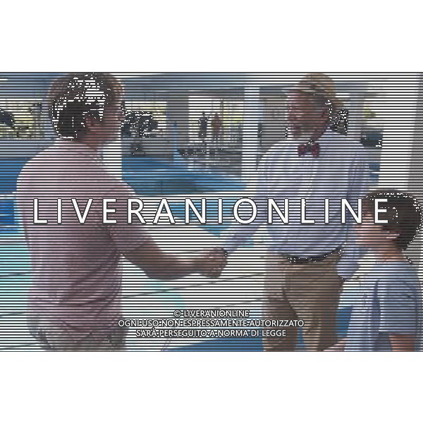 L-r: HARRY CONNICK, JR. as Dr. Clay Haskett, MORGAN FREEMAN as Dr. Cameron McCarthy and NATHAN GAMBLE as Sawyer Nelson in Alcon Entertainment\'s family adventure Dolphin Tale a Warner Bros. Pictures release. © LFI - PHOTOSHOT - AG. ALDO LIVERANI SAS ITALY ONLY
