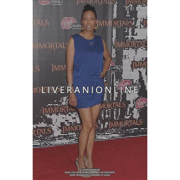 Aisha Tyler Photo by Gilbert Flores \'Immortals\' World Premiere at the Nokia Theatre LA Live November 7, 2011 - Los Angeles, California AG ALDO LIVERANI S A S ONLY ITALY