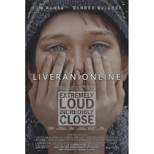 \'EXTREMELY LOUD \' INCREDIBLY CLOSE\' Poster ©PHOTOSHOT/AG ALDO LIVERANI SAS - ITALY ONLY -