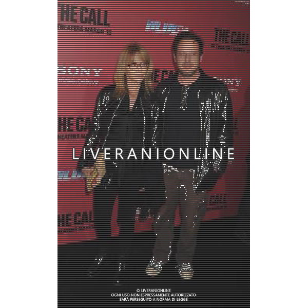 Rosanna Arquette and Richmond Arquette arrive at the \'The Call\' - Los Angeles Premiere at ArcLight Hollywood on March 5, 2013 in Hollywood, California. /AGENZIA ALDO LIVERANI SAS/ITALY ONLY - EDITORIAL USE ONLY