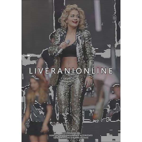 Rita Ora performing live at \'The Sound Of Change\'. Held at Twickenham Rugby Stadium, on Saturday 01, June 2013. ©photoshot/AGENZIA ALDO LIVERANI SAS - ITALY ONLY - EDITORIAL USE ONLY
