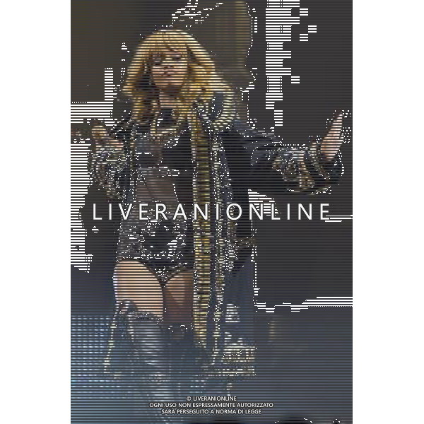 Rihanna performs live at Manchester Arena, Manchester, England, as part of her Diamonds world tour, 12th June 2013. ©photoshot/AGENZIA ALDO LIVERANI SAS - ITALY ONLY - EDITORIAL USE ONLY