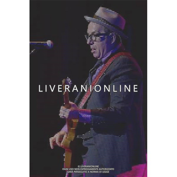Elvis Costello performs live at Manchester Apollo, Manchester, England, 14th June 2013. ©photoshot/AGENZIA ALDO LIVERANI SAS - ITALY ONLY - EDITORIAL USE ONLY