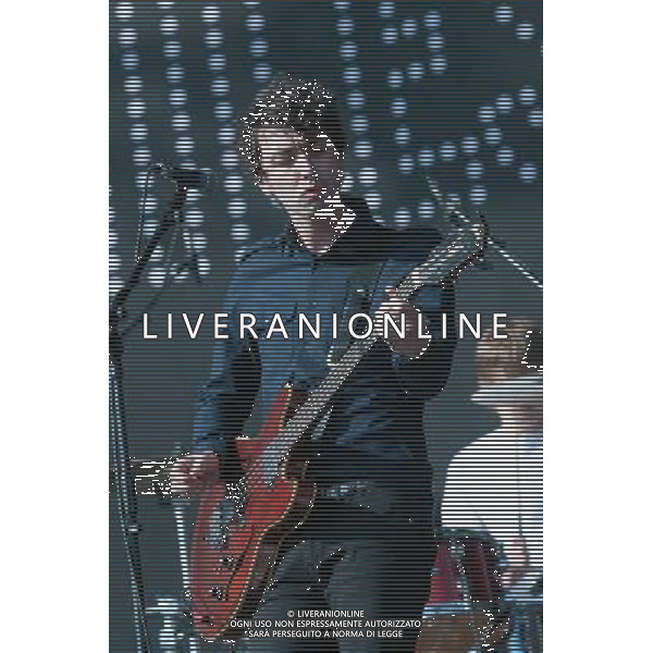 Miles Kane - Phill Anderson â€“ Bass Guitar, performing live in concert at ive at Hard Rock Calling 2013 on the Main Stage, Queen Elizabeth Olympic Park, London, United Kingdom Date: 30/06/2013 ©PHOTOSHOT/AGENZIA ALDO LIVERANI SAS - ITALY ONLY - EDITORIAL USE ONLY