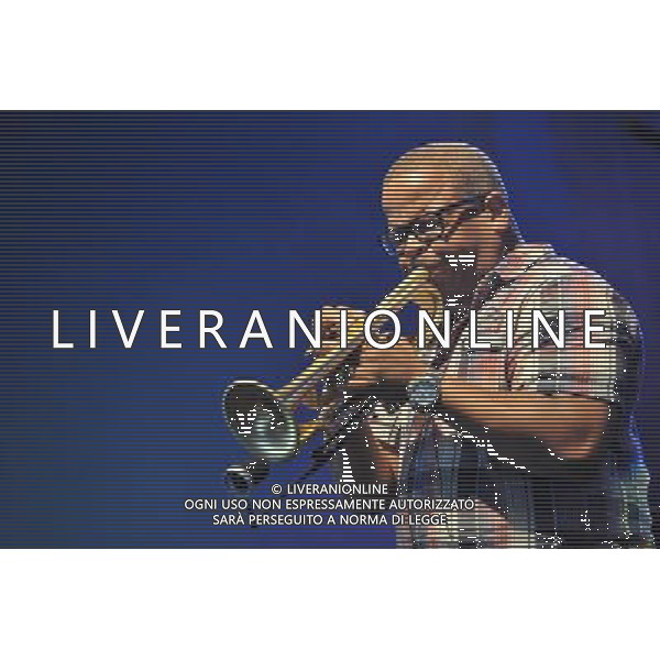 Love Supreme Jazz Festival at Glynde near Lewes, East Sussex. Terence Blanchard (Terence Oliver Blanchard) is an American jazz trumpeter, bandleader, composer, arranger, and film score composer. /AGENZIA ALDO LIVERANI SAS-ITALY ONLY - EDITORIAL USE ONLY