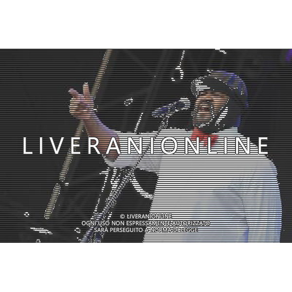 Love Supreme Jazz Festival at Glynde near Lewes, East Sussex. Gregory Porter pictured, is an American jazz vocalist, songwriter, and actor. /AGENZIA ALDO LIVERANI SAS-ITALY ONLY - EDITORIAL USE ONLY