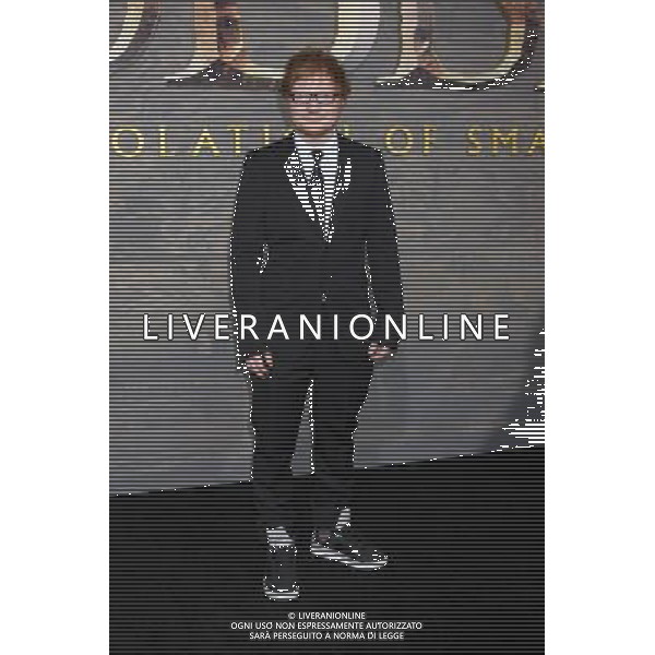 Ed Sheeran at the \'The Hobbit\' Premiere at Dolby Theater on December 2, 2013 in Los Angeles, CA ©PHOTOSHOT/AGENZIA ALDO LIVERANI SAS -