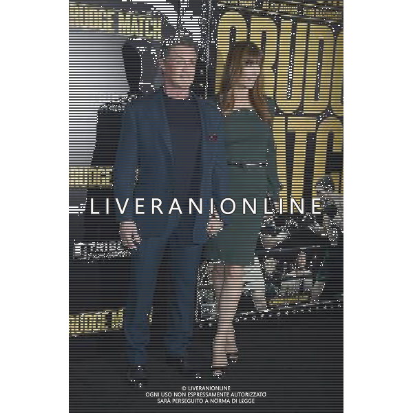 Sylvester Stallone and wife Jennifer Stallone attend the World Premiere of \'Grudge Match\' at the Ziegfeld Theatre in New Yok City on December 16, 2013. AG ALDO LIVERANI SAS ONLY ITALY