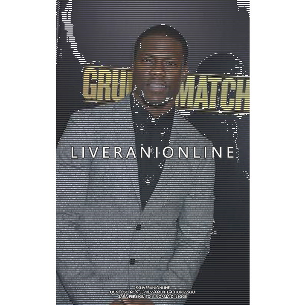 Kevin Hart attends the World Premiere of \'Grudge Match\' at the Ziegfeld Theatre in New Yok City on December 16, 2013. AG ALDO LIVERANI SAS ONLY ITALY