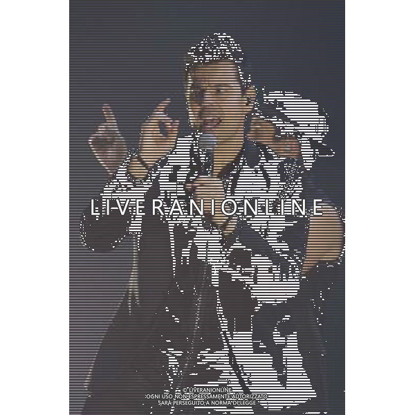 Jordan Knight of New Kids on The Block (NKOTB) performs at Manchester Apollo, Manchester, England, 30th May 2014. AG ALDO LIVERANI SAS ONLY ITALY