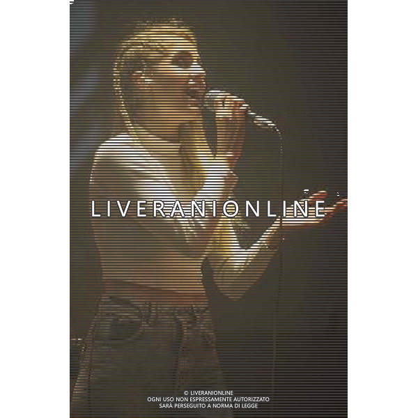 Lead singer Hannah Reid of London Grammar performing at the first of two sold out shows at Brixton Academy, London, England, UK on Tuesday 3rd June, 2014. AG ALDOL IVERANI SAS ONLY ITALY
