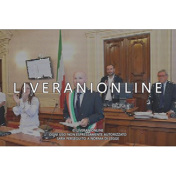 Livorno primo consiglio comunale 30 giugno 2014 ©Lanari/Agenzia Aldo Liverani sas