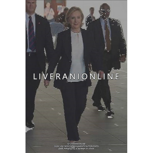 Hilary Clinton at the BBC Studios in London, England. 3rd July 2014. AG ALDO LIVERANI SAS ONLY ITALY