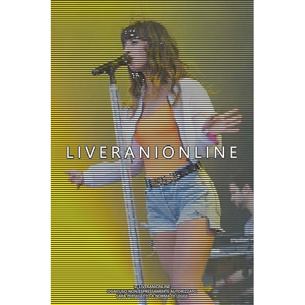 Grammy Award winning Foxes (Louisa Rose Allen) performing live in concert on the mains stage at Wireless 2014 LONDON, Friday, Day One at Finsbury Park, London, United Kingdom Date: 04/07/2014 AG ALDO LIVERANI SAS ONLY ITALY