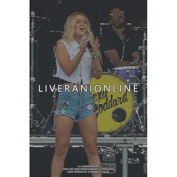 Alexa Goddard performing live in concert on the main stage at Wireless 2014 LONDON, Friday, Day 3 at Finsbury Prk, London, United Kingdom Date: 06/07/2014 ©PHOTOSHOT/Agenzia Aldo Liverani sas - ITALY ONLY - EDITORIAL USE ONLY