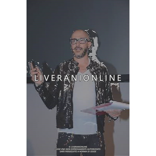 Milano Triennale Presntazione nuovo sito Telecom Italia nella foto:Saturnino DJ A.Gazzaniga/Ag.Liverani 