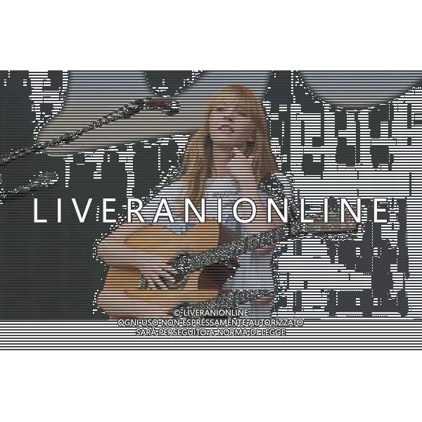 English singer-songwriter Lucy Rose perform at British Summer Time, Hyde Park, London, England, UK on Saturday 12th July 2014. AG ALDO LIVERANI SAS ONLY ITALY