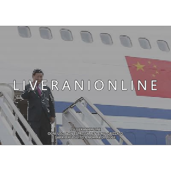 (140714) -- FORTALEZA, July 14, 2014 () -- Chinese President Xi Jinping arrives in Fortaleza for the sixth summit of the BRICS, which consists of Brazil, Russia, India, China and South Africa, in Brazil, July 14, 2014. (/Lan Hongguang) (yxb)