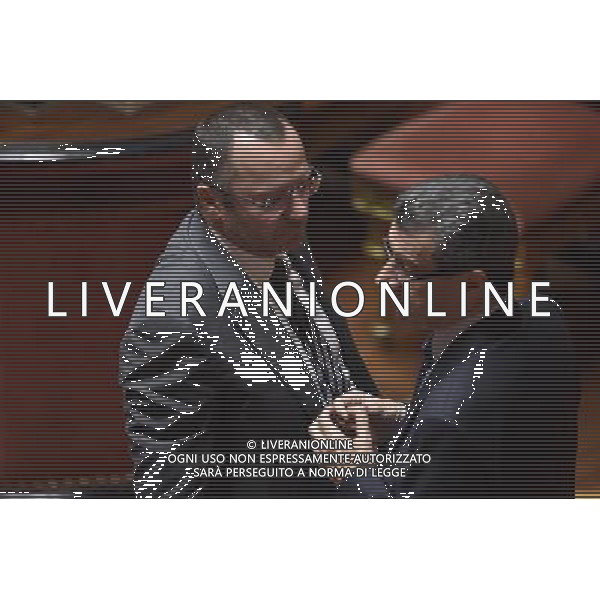 Roma - 15/07/2014 - Senato - Discussione dei disegni di legge costituzionale - nella foto: Luciano Pizzetti / Ph. Fabrizio Corradetti - Ag. Aldo Liverani Sas
