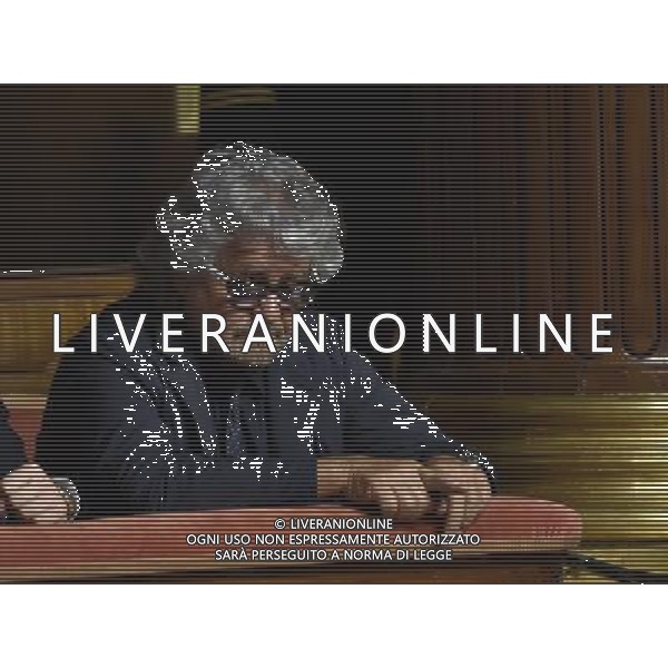 Roma - 15/07/2014 - Senato - Discussione dei disegni di legge costituzionale - nella foto: Beppe Grillo / Ph. Fabrizio Corradetti - Ag. Aldo Liverani Sas
