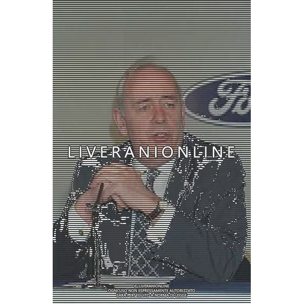  NICK SCHEELE Chairman, Ford of Europe At a press conference to announce the introduction of single-shift working at the company\'s Dagenham plant as part of a major European re-structuring. Universal Pictorial Press Photo URM 017071/A-17 18.02.2000 ©PHOTOSHOT/AGENZIA ALDO LIVERANI SAS - ITALY ONLY - EDITORIAL USE ONLY