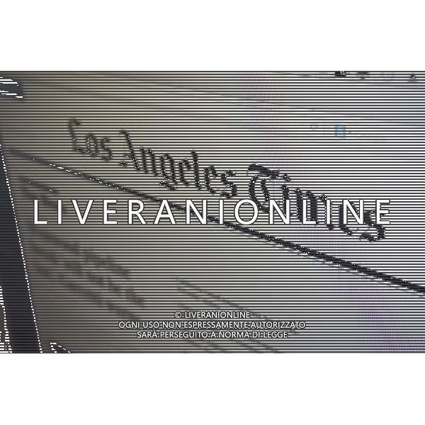 The newly designed website of the Los Angeles Times is seen on a computer screen on Tuesday, August 5, 2014. The Tribune Company has spun off its print publications including the Los Angeles Times, the Chicago Tribune and eight other publications. The new company started trading today on the New York Stock Exchange and it has been rebranded Tribune Publishing. Tribune Publishing expects to invest heavily the digital platform, particularly mobile. ¬ Richard B. Levine) ©PHOTOSHOT/Agenzia Aldo Liverani sas - ITALY ONLY - EDITORIAL USE ONLY - La Societa\' Tribune ha scorporato le sue pubblicazioni di stampa, tra cui il Los Angeles Times, il Chicago Tribune e otto altre pubblicazioni. La nuova societa\' ha iniziato la negoziazione sul New York Stock Exchange ed e\' stato rinominato Tribune Publishing