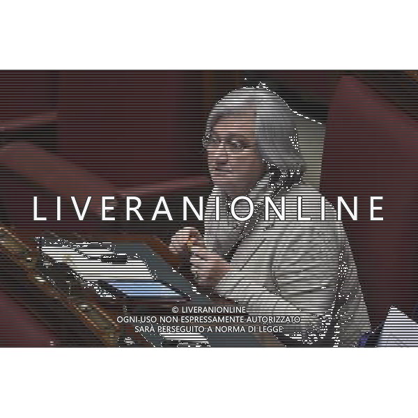 Roma - 27/04/2015 - Montecitorio - Discussione generale sulla legge elettorale - nella foto: Rosy Bindi / Ph. Fabrizio Corradetti - Ag. Aldo Liverani Sas