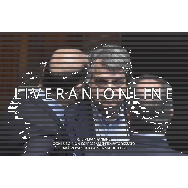 Roma - 30/04/2015 - Montecitorio - Voto di fiducia sulla legge elettorale Italicum - nella foto: Renato Brunetta / Ph. Fabrizio Corradetti - Ag. Aldo Liverani Sas