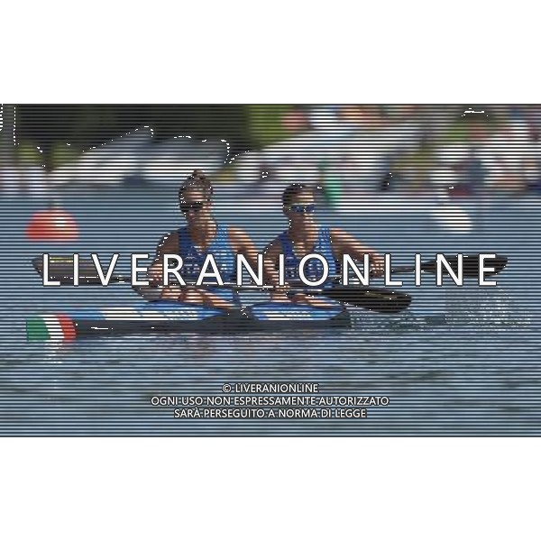 2015 ICF Canoe Sprint World Championship Milano - 20.08.2015 Nella Foto:Petracca Cristina-Fantini Agata /Ph.Vitez-Ag. Aldo Liverani