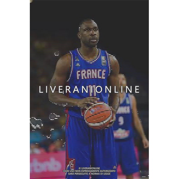 Florent Pietrus - 10.09.2015 - Israel / France - Euro Basket 2015 Photo : Alexandre Dimou / Icon Sport AG ALDO LIVERANI SAS ONLY ITALY