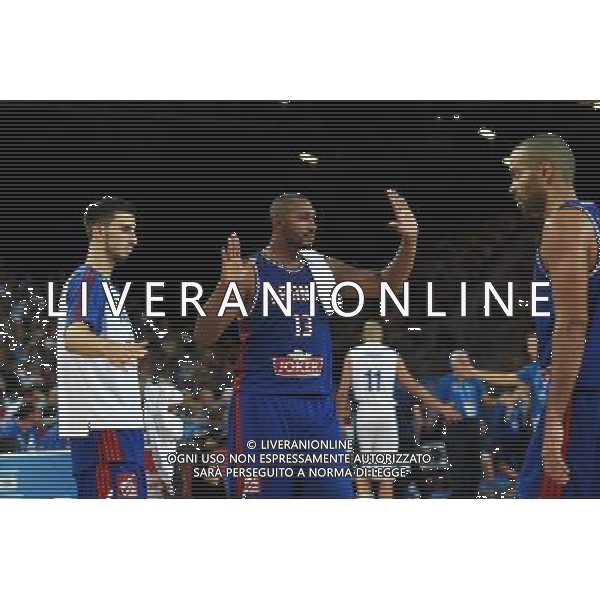 Joie Boris Diaw / Leo Westermann / Tony Parker - 10.09.2015 - Israel / France - Euro Basket 2015 Photo : Alexandre Dimou / Icon Sport AG ALDO LIVERANI SAS ONLY ITALY