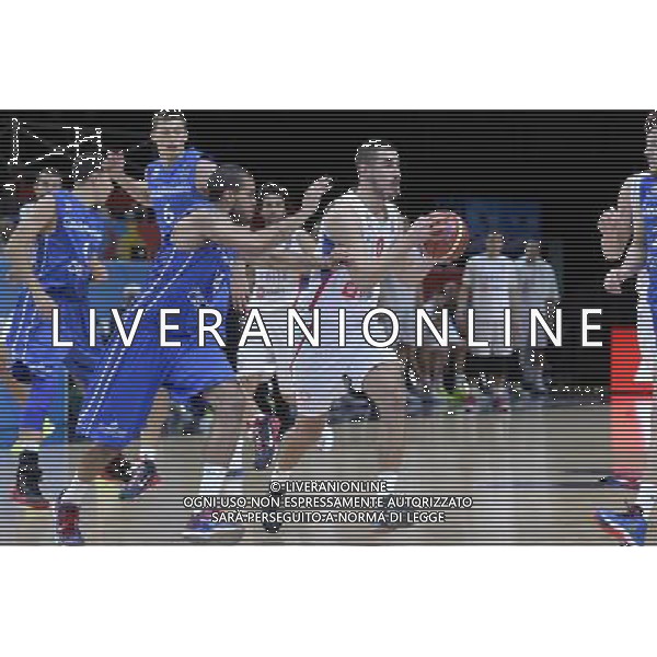 Nikola Kalinic - 16.09.2015 - Serbie / Republique Tcheque - 1/4Finale Euro Basket 2015 -Lille Photo : Massimo Ceretti / Icon Sport AG ALDO LIVERANI SAS ONLY ITALY