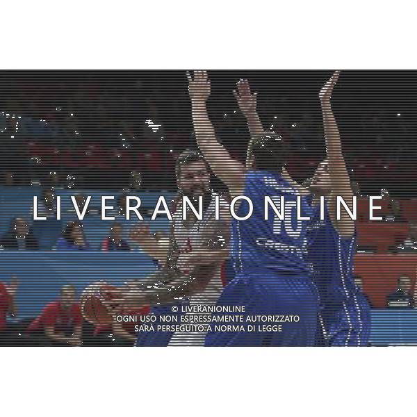Miroslav Raduljica - 16.09.2015 - Serbie / Republique Tcheque - 1/4Finale Euro Basket 2015 -Lille Photo : Massimo Ceretti / Icon Sport AG ALDO LIVERANI SAS ONLY ITALY
