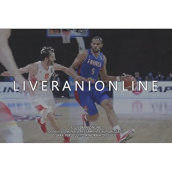 Nicolas Batum - 17.09.2015 - France / Espagne - 1/2Finale Euro Basket 2015 -Lille Photo : Massimo Ceretti / Icon Sport *** Local Caption *** AG ALDO LIVERANI SAS ONLY ITALY *** Local Caption *** AG ALDO LIVERANI SAS ONLY ITALY