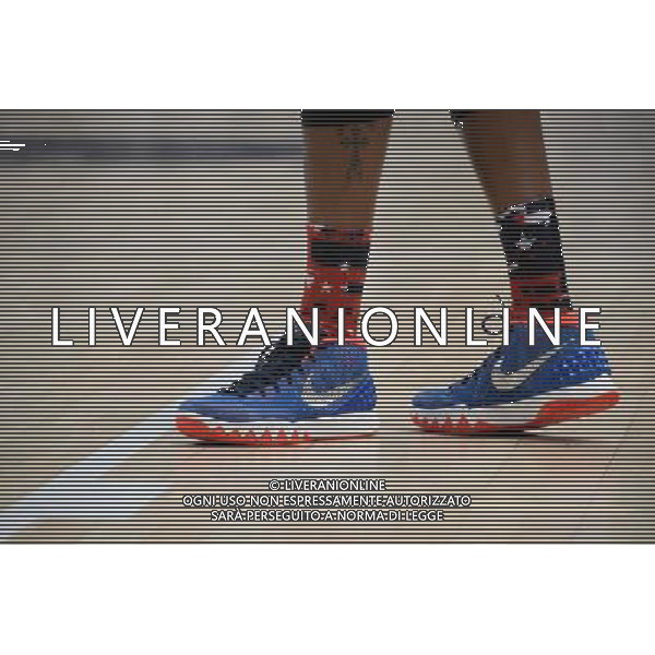 illustration chaussures Nike - chaussettes originales - 27.09.2015 - Villeneuve D Ascq / Lyon - Open LFB - 2eme journee Photo : Nolwenn Le Gouic / Icon Sport