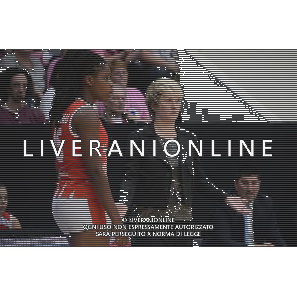 Marina MALJKOVIC - 27.09.2015 - Villeneuve D Ascq / Lyon - Open LFB - 2eme journee Photo : Nolwenn Le Gouic / Icon Sport