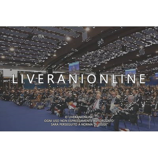 ,assemblea Ubi Banca , Brescia 10 ottobre 2015. Ph Fotolive Filippo Venezia AG ALDO LIVERANI SAS