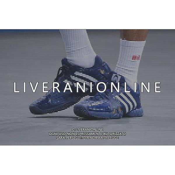 chaussures Novak DJOKOVIC - Adidas - 03.11.2015 - Jour 2 - BNP Paribas Masters Photo : Nolwenn Le Gouic / Icon Sport AG ALDO LIVERANI SAS ONLY ITALY