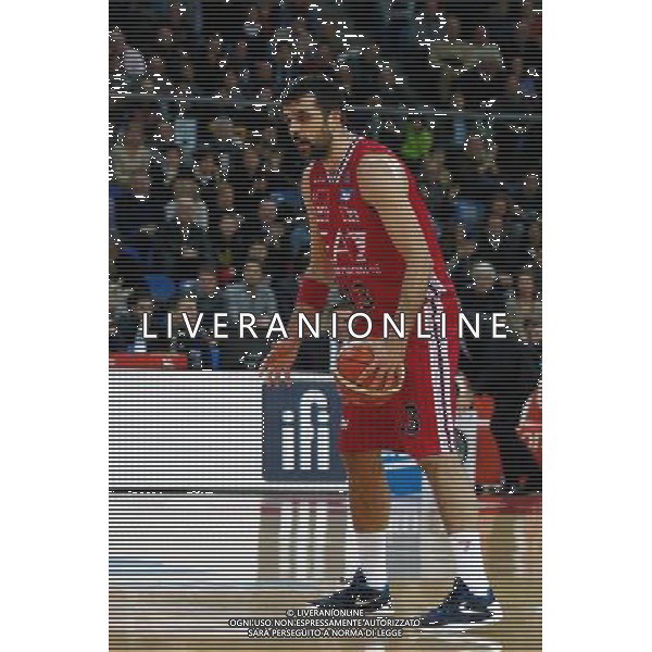 Lega Basket serie A, 13» giornata, Consultinvest Pesaro vs EA7 Emporio Armani Milano, 23/12/2015, nella foto: SIMON KRUNOSLAV, ©CLAUDIO ZAMAGNI/AGENZIA ALDO LIVERANI S.A.S.