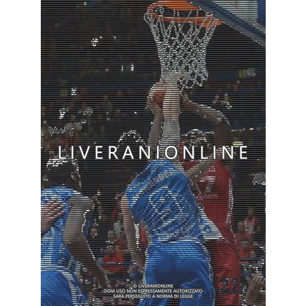 Beko Lega Basket Serie A 2015/2016 Giornata 15 Milano - 02.01.2016 EA7 Emporio Armani Milano-Banco di Sardegna Sassari Nella Foto:jenkins-alexander /Ph.Vitez-Ag. Aldo Liverani
