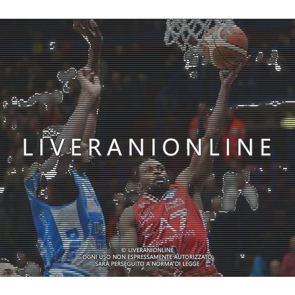 Beko Lega Basket Serie A 2015/2016 Giornata 15 Milano - 02.01.2016 EA7 Emporio Armani Milano-Banco di Sardegna Sassari Nella Foto:lafayette /Ph.Vitez-Ag. Aldo Liverani