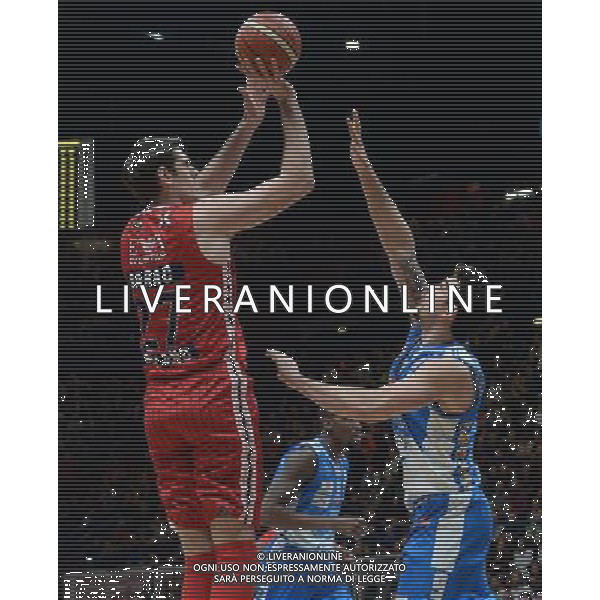 Beko Lega Basket Serie A 2015/2016 Giornata 15 Milano - 02.01.2016 EA7 Emporio Armani Milano-Banco di Sardegna Sassari Nella Foto:barac-alexander /Ph.Vitez-Ag. Aldo Liverani