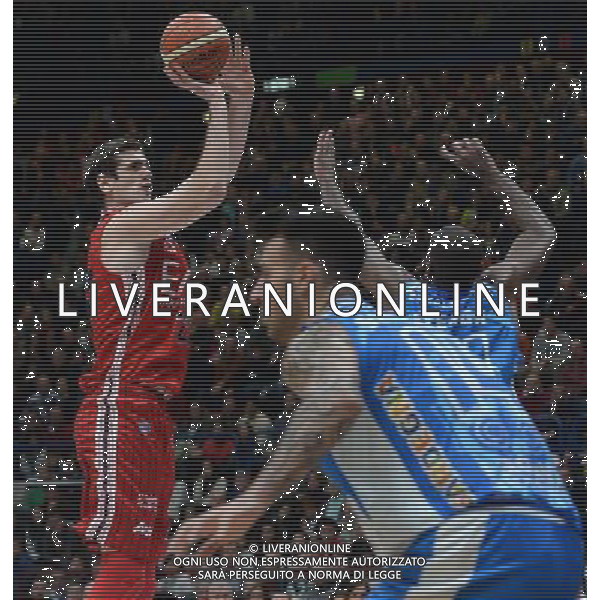 Beko Lega Basket Serie A 2015/2016 Giornata 15 Milano - 02.01.2016 EA7 Emporio Armani Milano-Banco di Sardegna Sassari Nella Foto:barac /Ph.Vitez-Ag. Aldo Liverani