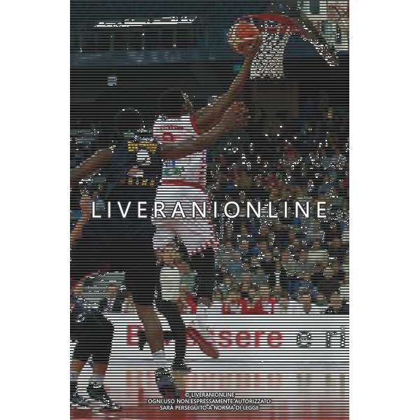 Lega Basket serie A, 15» giornata, Consultinvest Pesaro vs Manital Torino 04/01/2016 nella foto: SEMAJ CHRISTON SALE AL FERRO, ©CLAUDIO ZAMAGNI/AGENZIA ALDO LIVERANI S.A.S.
