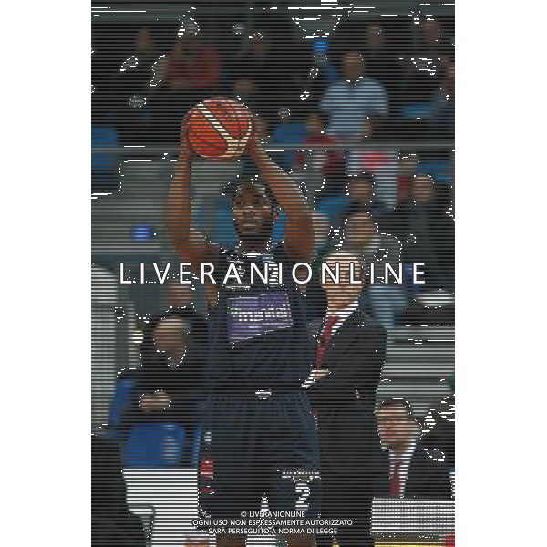 Lega Basket serie A, 15» giornata, Consultinvest Pesaro vs Manital Torino 04/01/2016 nella foto: DYSON JEROME, CERCA SUPPORTO, ©CLAUDIO ZAMAGNI/AGENZIA ALDO LIVERANI S.A.S.