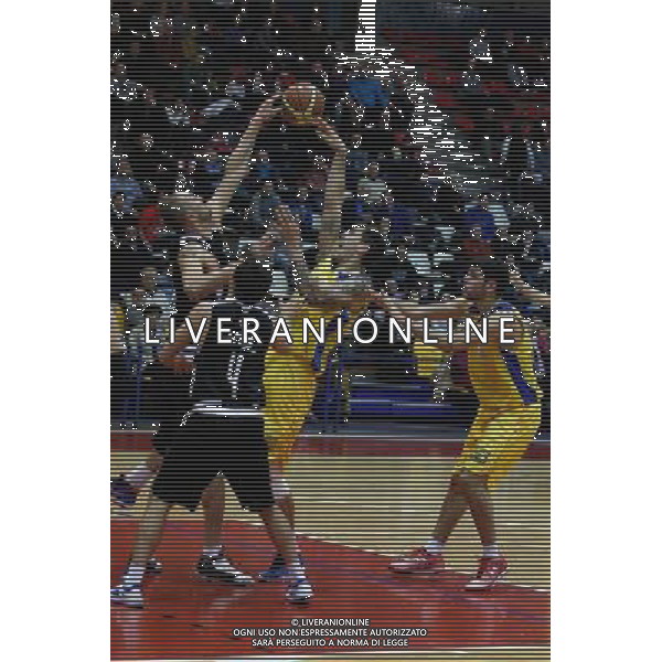 Basket serie B, Girone A, 16» giornata, NTS Basket Rimini Crabs vs Basket Golfo Piombino, 06/01/2016, nella foto: ©CLAUDIO ZAMAGNI/AGENZIA ALDO LIVERANI S.A.S.