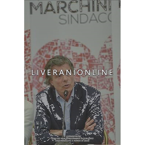 Silvio Berlusconi interviene ad una conferenza di Alfio Marchini - Roma 22.05.2016 - nella foto: Alfio Marchini / Ph. Corradetti - AGENZIA ALDO LIVERANI SAS