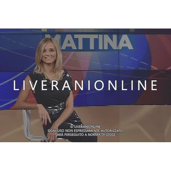 Trasmissione Tv \' Uno Mattina \' Roma - 07.09.2016 - Studi Rai Saxa Rubra - nella foto: Francesca Fialdini / Ph. Corradetti-Ag. Aldo Liverani/ AGENZIA ALDO LIVERANI SAS