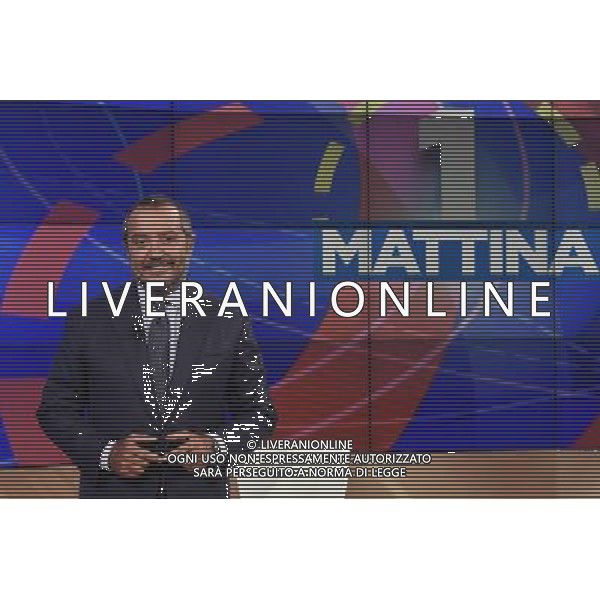 Trasmissione Tv \' Uno Mattina \' Roma - 07.09.2016 - Studi Rai Saxa Rubra - nella foto: Franco Di Mare / Ph. Corradetti-Ag. Aldo Liverani/ AGENZIA ALDO LIVERANI SAS