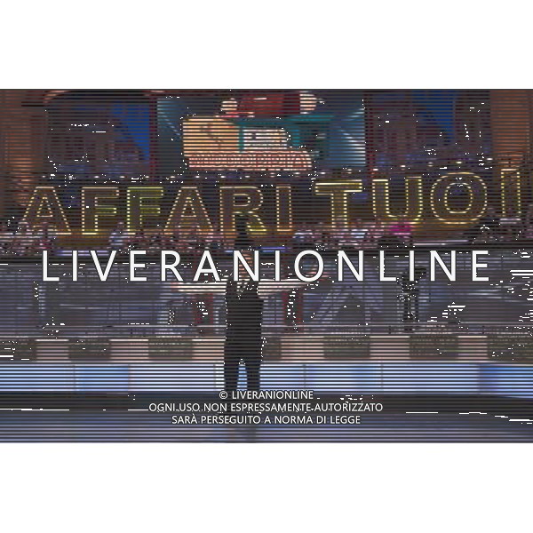 Trasmissione TV \' Affari Tuoi \' Roma - 09.09.2016 - Teatro delle Vittorie - nella foto: Flavio Insinna /Ph.Corradetti-Ag Aldo Liverani / AGENZIA ALDO LIVERANI SAS